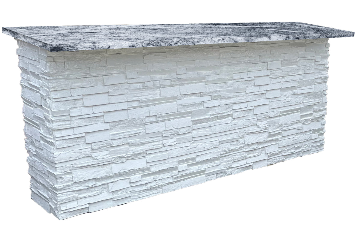 7 ft Outdoor Bar Island