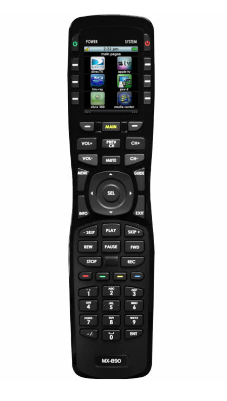 weatherloc® treatment Service Only- URC - MX 890 Remote Control