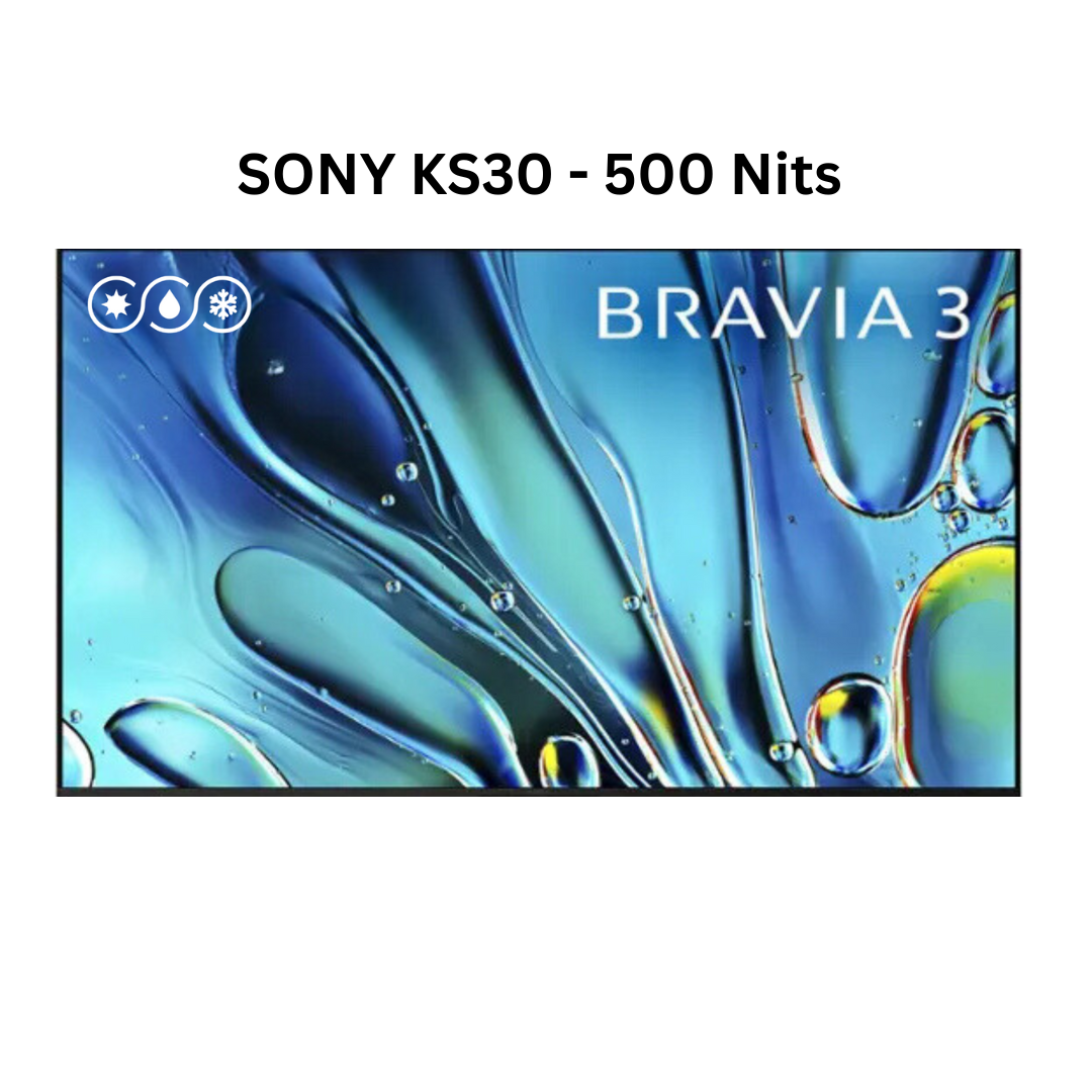 weatherloc® treated Sony KS30 BRAVIA 3 LED 4K UHD TV
