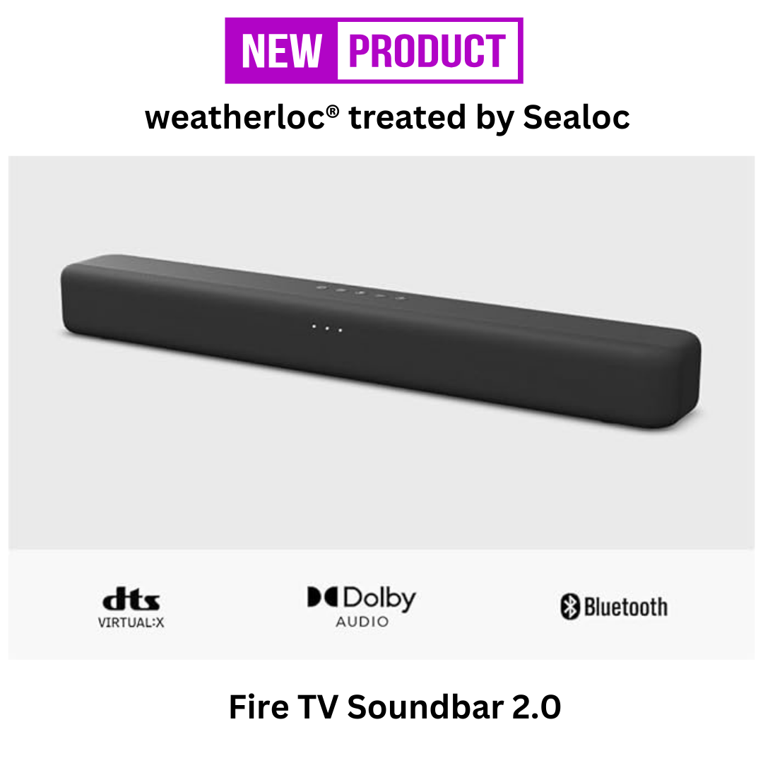 weatherloc treated Amazon Fire TV Soundbar 2.0