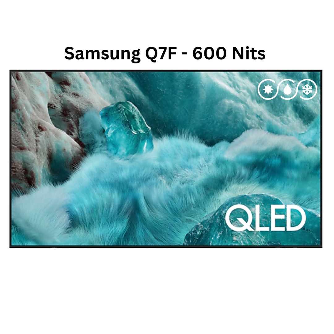 weatherloc® treated Samsung Q7F Series QLED 4K Vision AI Smart TV