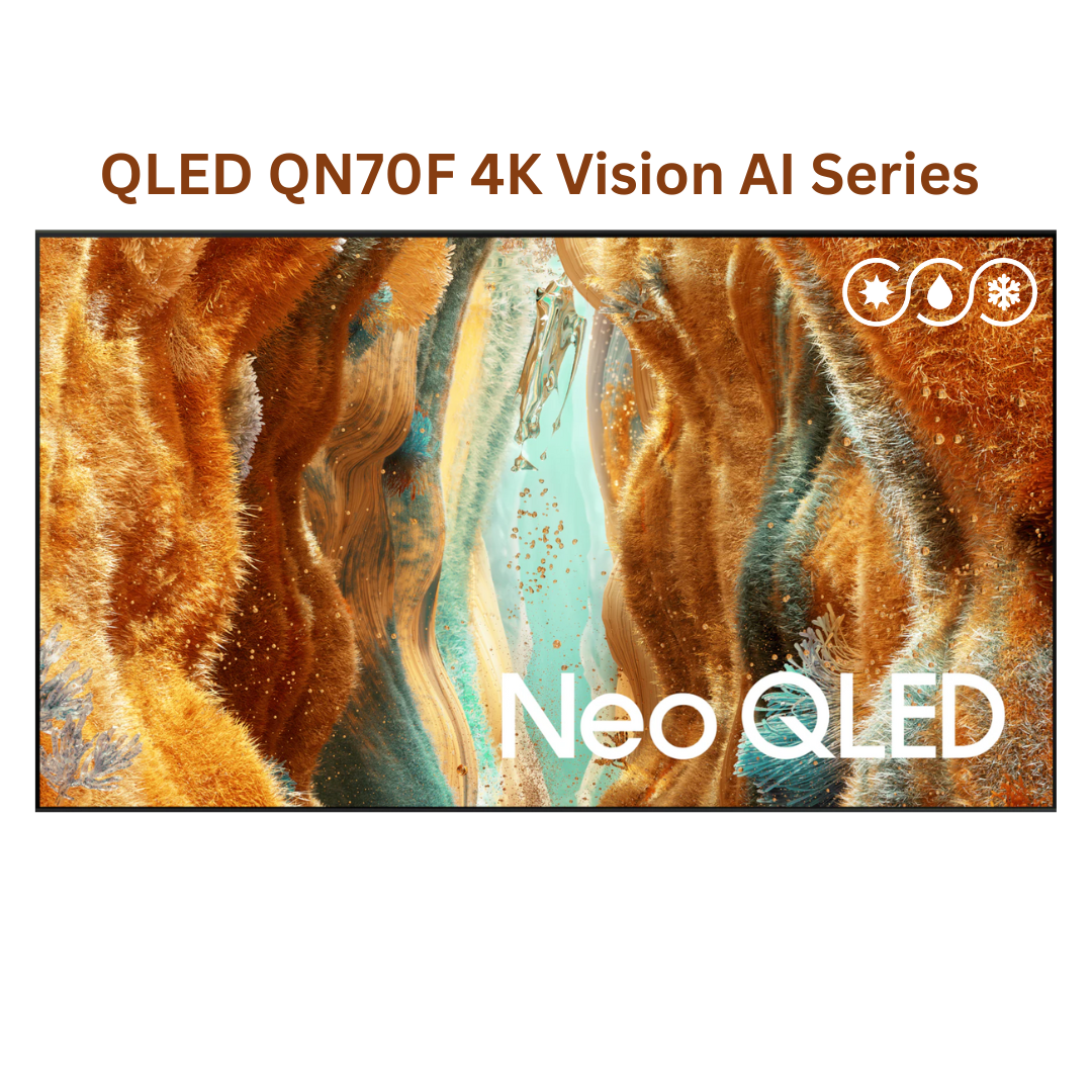 weatherloc® treated Samsung QN70F Series Neo QLED 4K UHD Vision AI Smart TV