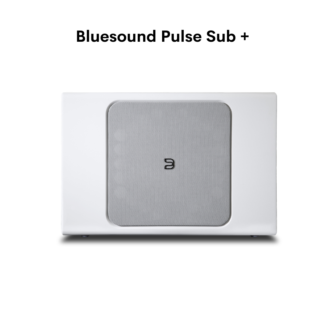 weatherloc treated Bluesound Pulse Sub + White