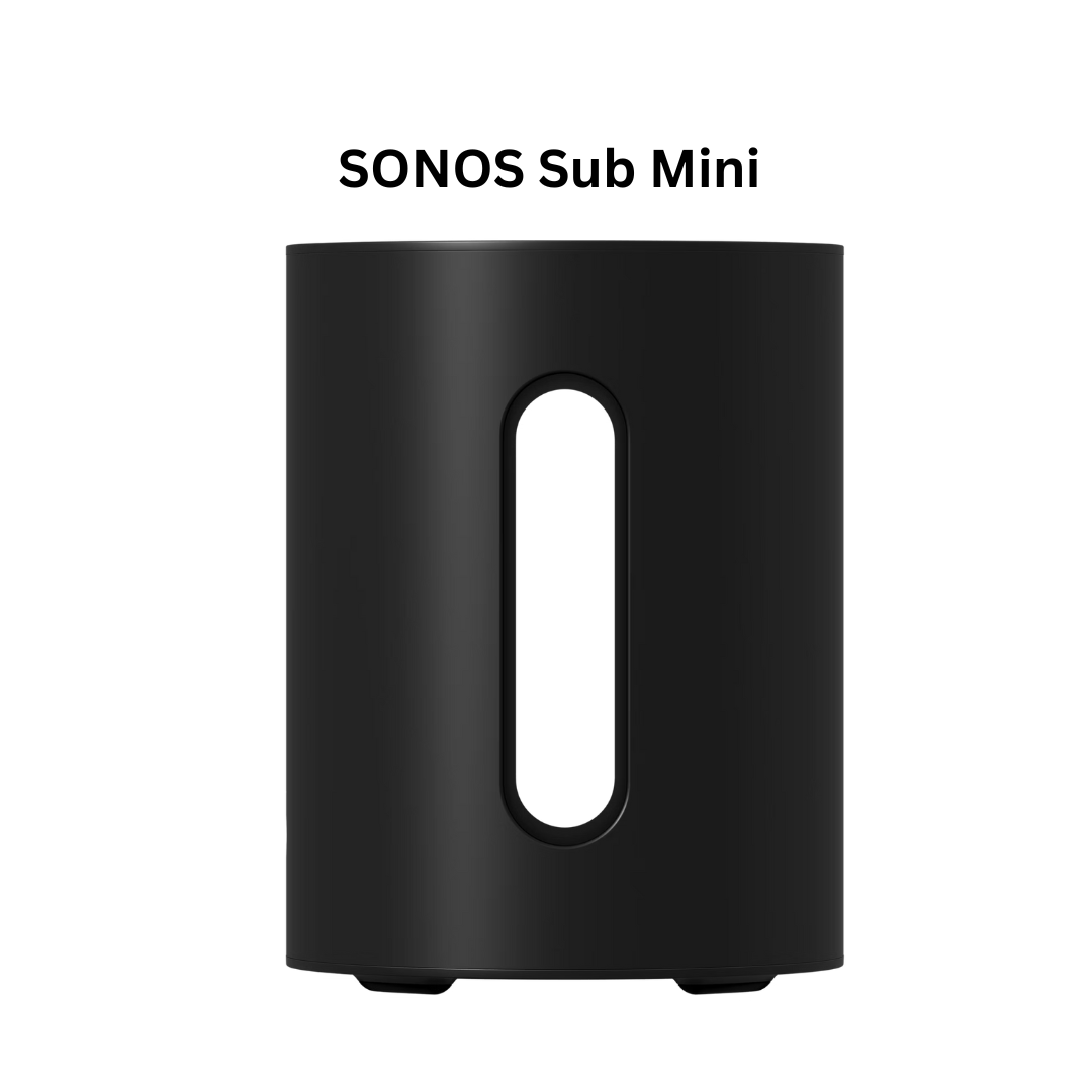 weatherloc treated Sonos Sub Mini Black