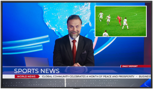 sealoc weatherloc™ Outdoor Commercial Display LG UH7F