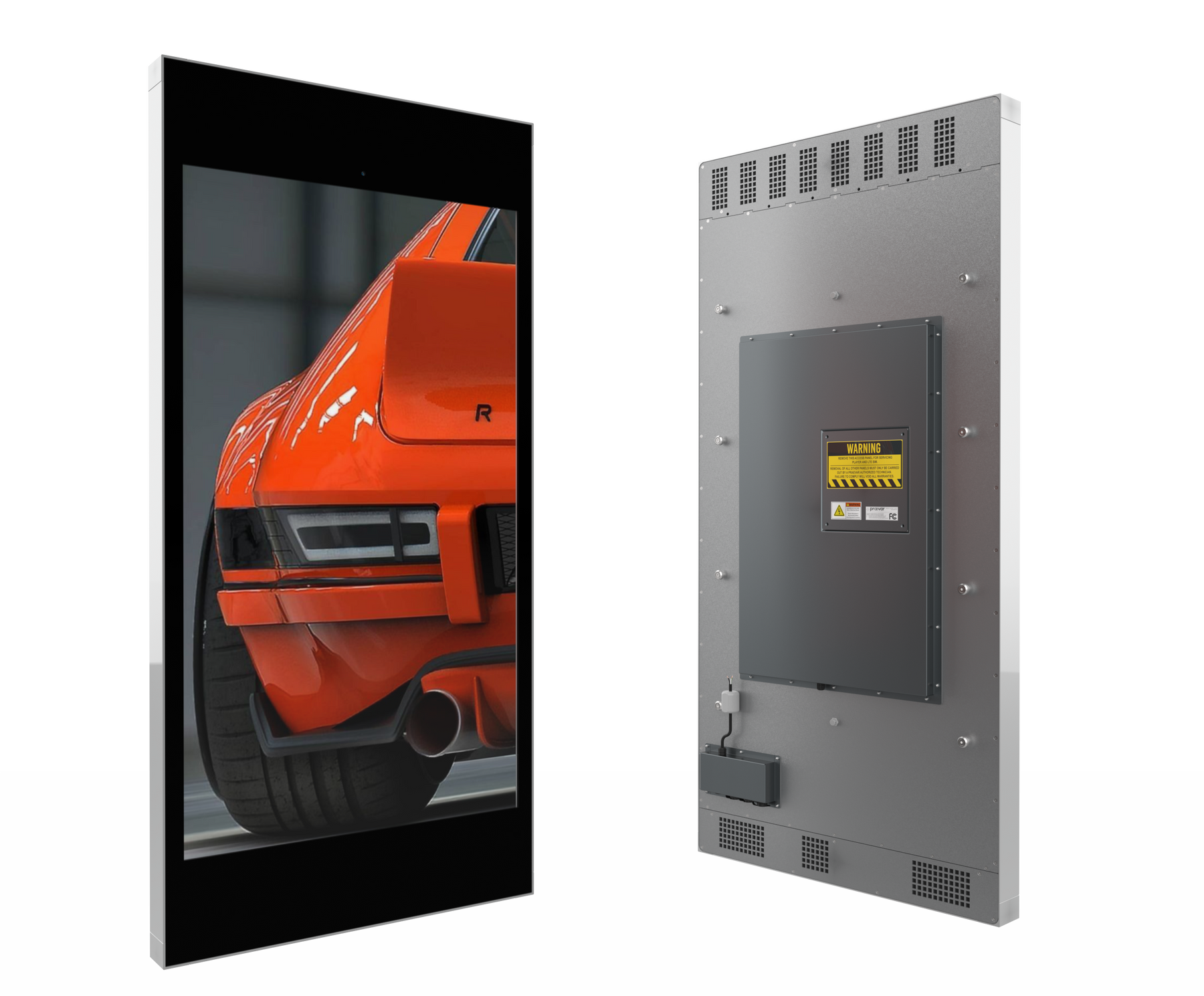 Placard VP Series Single Portrait Style Wall Display