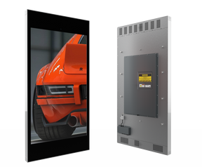 Placard VP Series Single Portrait Style Wall Display