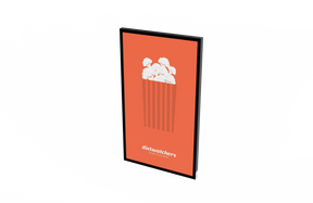 Placard VS Series Semi Outdoor Single Portrait Style Wall Display