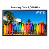 weatherloc™ treated Outdoor Display - Samsung OM Series