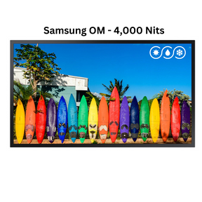 weatherloc™ treated Outdoor Display - Samsung OM Series