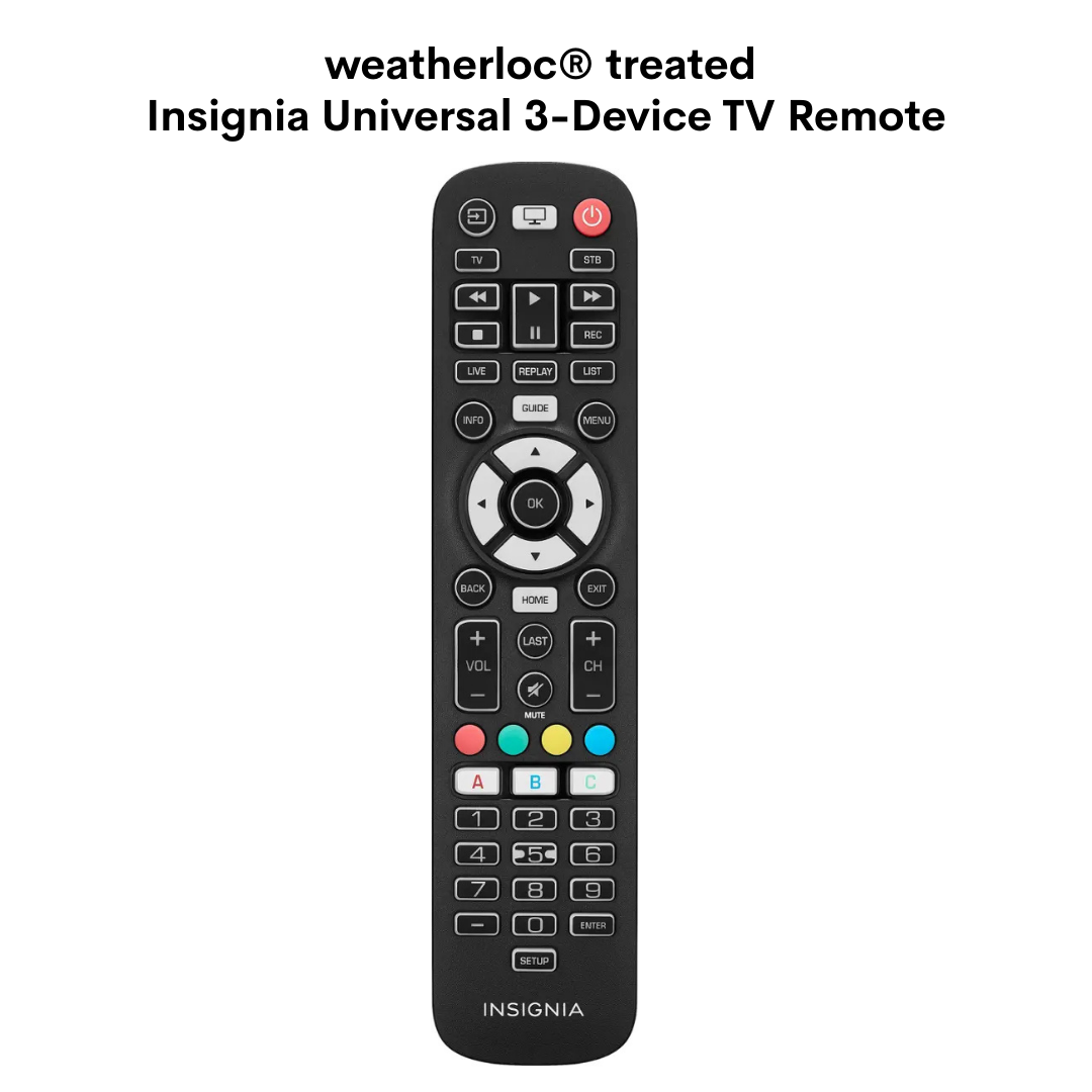 weatherloc® treated Insignia 3 Device Remote