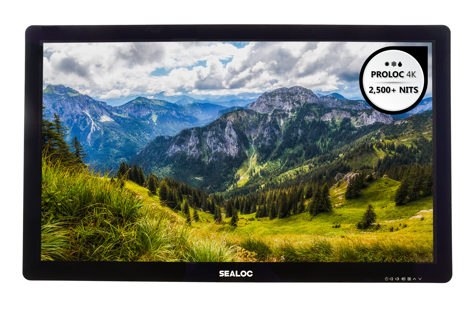 75" ProLoc 4K Outdoor Commercial Display - 2,500 nits Landscape